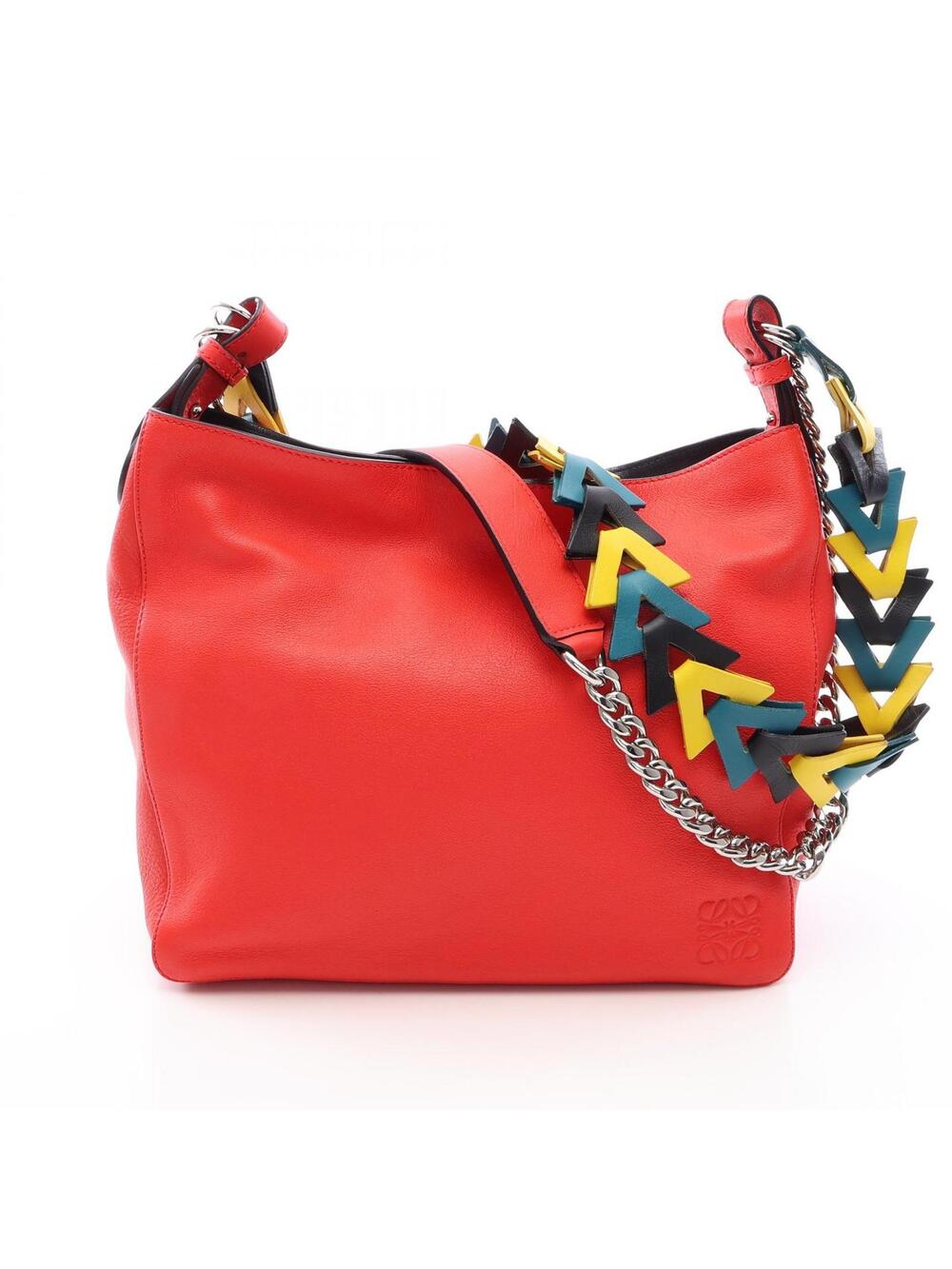 Loewe V-Bucket Chain Shoulder Bag #367536L10B